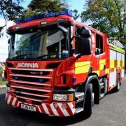 Incident - Bin fire spreads to fence panels, garden furniture and decking. 