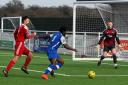 On target - Aron Gordon restored Grays Athletic's lead Picture: PETER JACKSON