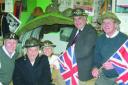BLITZ MEMORIES: Event organisers sampled life in an Anderson shelter at Purfleet Heritage Centre.