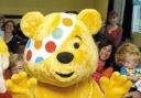 Children in Need's Pudsey Bear.