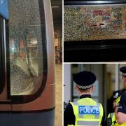 'Despicable' yobs fire plastic bullets at THREE buses  as driver narrowly avoids injury