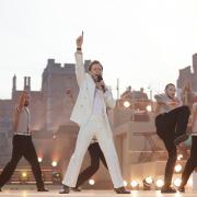 Star - Olly Murs performed at the King's Coronation Concert