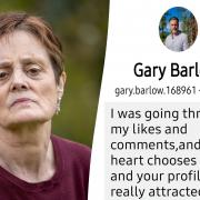 Janet Smith, 62, from Colchester, added who she believed to be the real Gary Barlow as a friend on Facebook on March 26