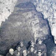 The Scouts in the mine shaft