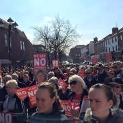 Hundreds turn out for protest against Thames Crossing in Grays