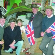BLITZ MEMORIES: Event organisers sampled life in an Anderson shelter at Purfleet Heritage Centre.