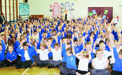 Abbots Hall celebrate Ofsted verdict