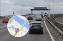 Long delays on M25 near Lakeside as ALL traffic being held after QEII bridge