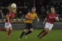 Back with a bang - East Thurrock United's Ryan Scott Picture: ANNA LUKALA