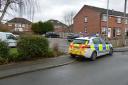 Police cordon off the unexploded website
