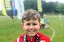 Ewan Ruddy.  A quick-thinking mum has shared a picture to help parents spot early signs of sepsis after her son contracted the deadly blood poisoning after falling over. See SWNS story SWSCsepsis.  Ewan Ruddy, aged eight, was at the zoo when he was runnin