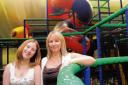 Hard worker – Sharon Harrison with daughter, Holly