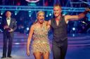 Excited – Denise Van Outen is paired with James Jordan on Strictly Come Dancing, watched by Bruce Forsyth