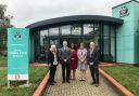The Mayor was first taken on an extensive tour of Ortu Gable Hall School