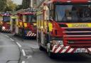 Badly parked cars delay firefighters rushing to scene of major garden fire