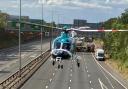 Picture from scene of crash in Dartford