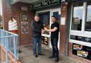 John McNeill handed over the chippy to Joseph