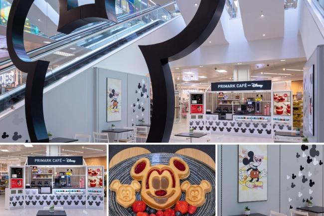 PHOTOS: Inside the new Disney cafe that opened at a south Essex Primark today