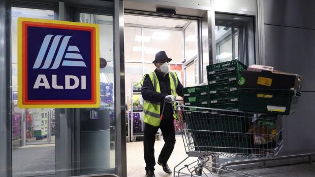 Thurrock Gazette: Aldi asked all customers to wear a face mask when visiting UK stores. (PA)