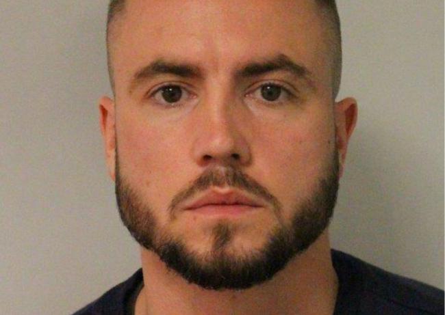 Former police officer Jamie Lewis, who along with Deniz Jaffer have been jailed for two years and nine months after taking inappropriate photographs at the scene of a double murder