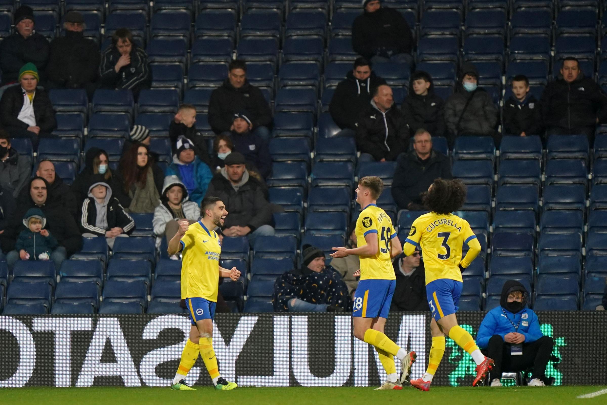 Neal Maupay's extra-time strike sends Brighton through against West Brom - Vimarsana News