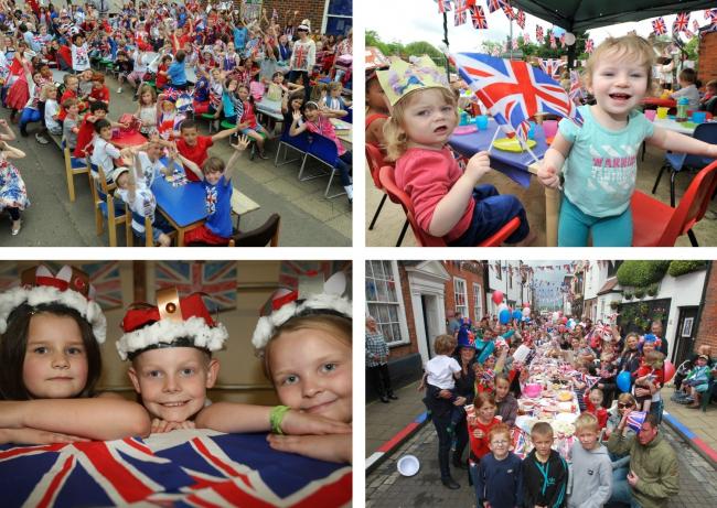 Pictures show diamond jubilee celebrations back in 2012