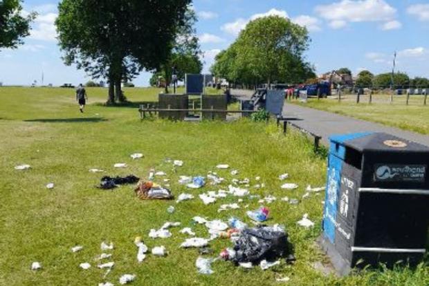 Barbecue sets fire to bin and another melts child shoe as summer chaos returns to Shoebury