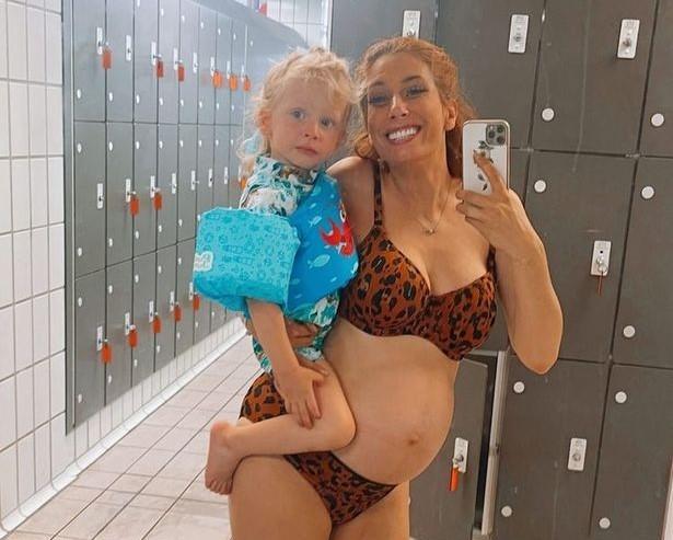 Thurrock Gazette: Stacey Solomon and son Rex at Leisure World in Colchester. Picture: Stacey Solomon/Instagram