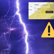 Met Office thunderstorm warning for south Essex