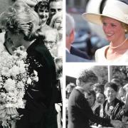 Diana made a number of visits to Essex over the years