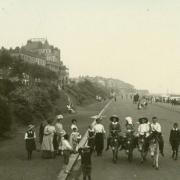 Then and now - Donkey rides  near to The Leas in Westcliff. Pic: sourced by Jon Wennington from Pinterest