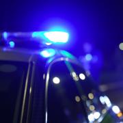 Essex Police on scene of a crash in Chadwell St Mary