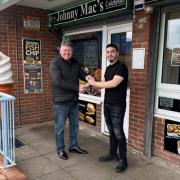 John McNeill handed over the chippy to Joseph