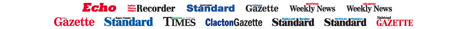 Thurrock Gazette: paper logos for recruitment page
