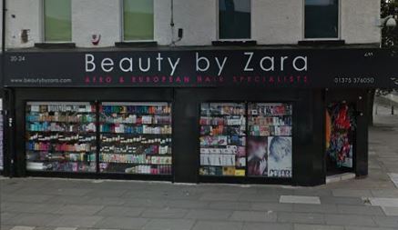 beauty by zara london
