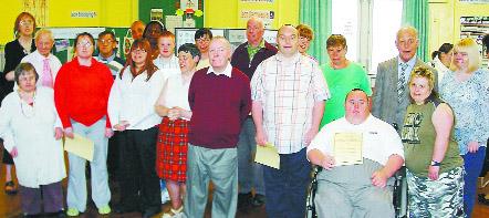 WELL DONE: A clebration was held at Thurrock Adult Community College.