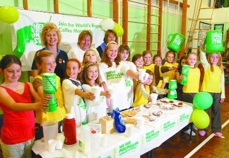 Brownies brew up for charity