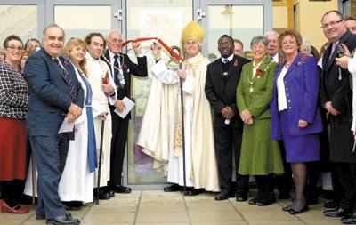 Bishop of Bradwell dedicates new Thurrock church